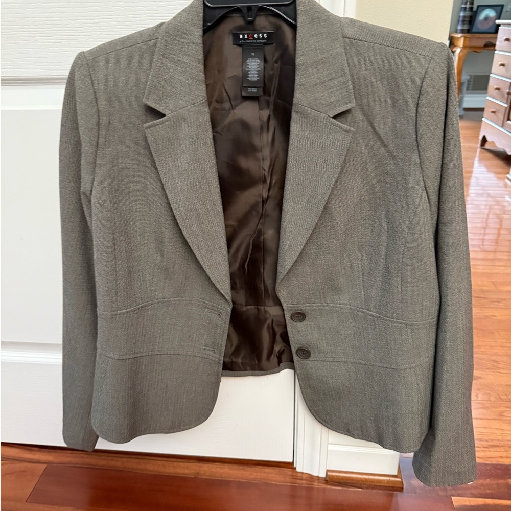 Liz Claiborne Gray Blazer
